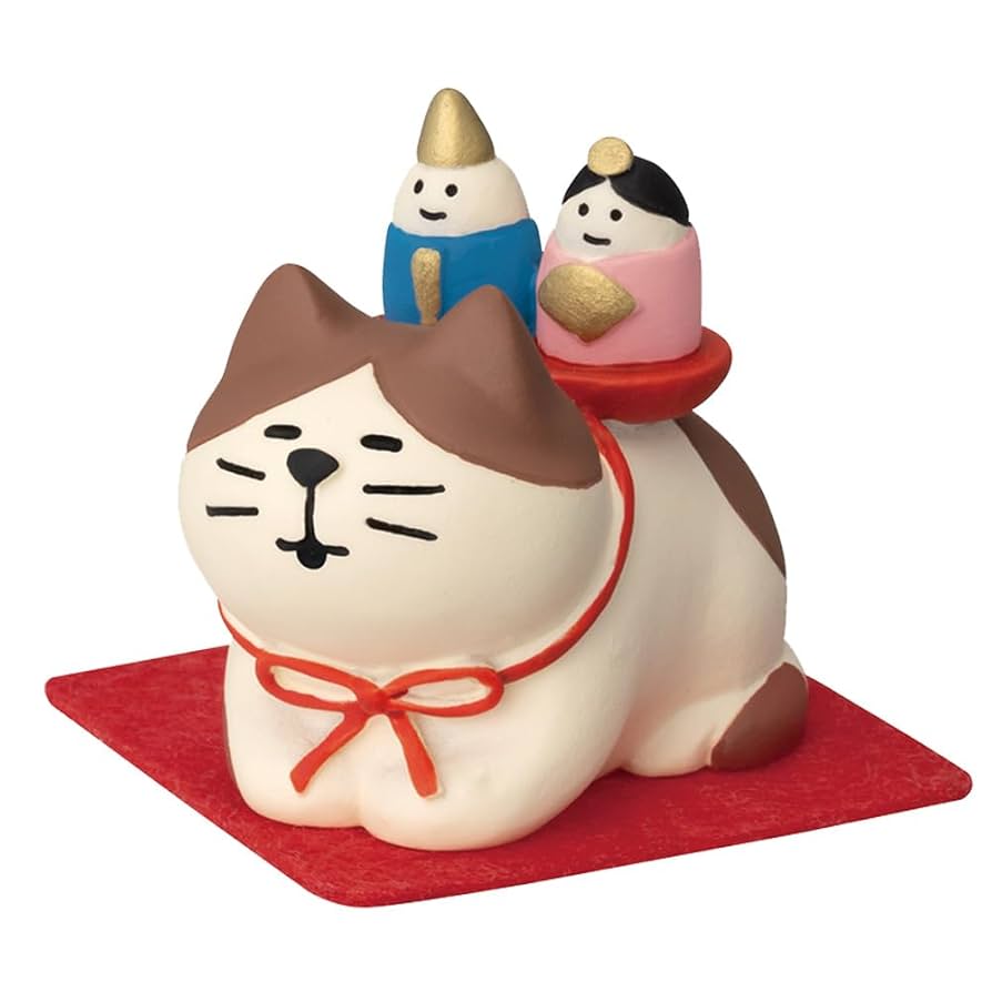 レア　コンコンブル　ひな祭り　猫 猫雛(さくら) 【桜うららかひなまつり】 | CHEER-FUL*